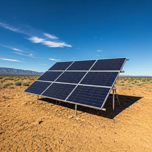 Instalación solar off-grid en vivienda rural